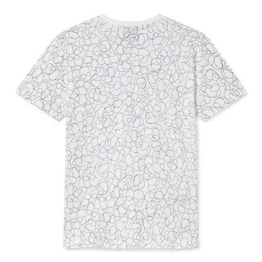 قميص أبيض بأكمام قصيرة من تشكيلة TOUS Bold Bear