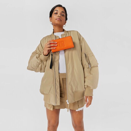 Billetera naranja TOUS Balloon Soft