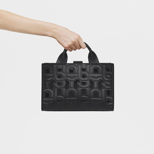 Shopper mediano Amaya negro TOUS MANIFESTO CUT