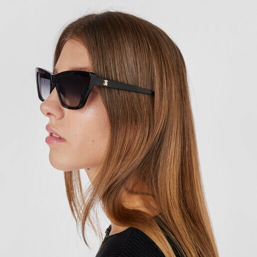 Gafas de sol Square Bear negro