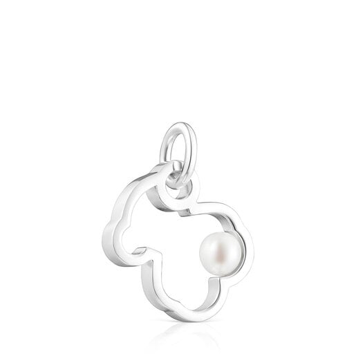 Silver Silueta Pendant with Pearl | TOUS