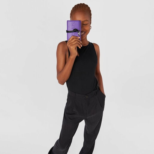 ארנק נשים TOUS Cloud בצבע ורוד לילך