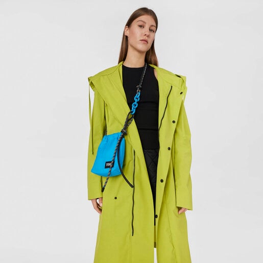 Mini sac bleu TOUS Cloud Soft