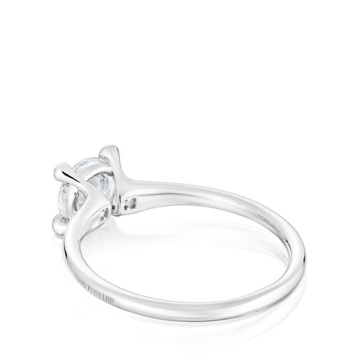 Anillo solitario de platino con diamante creado en laboratorio 0,70 ct Shine LGD