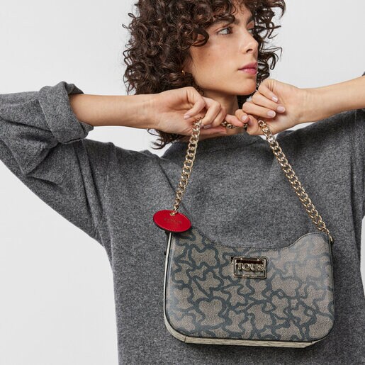 Черная сумка-багет Kaos Legacy