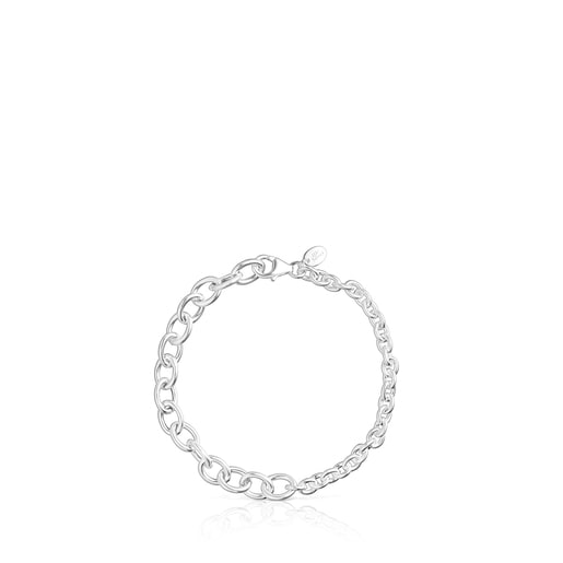 Silver TOUS Calin Bracelet with rings | TOUS