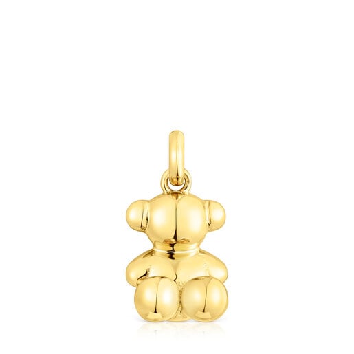 Medium silver vermeil Bold Bear pendant | TOUS