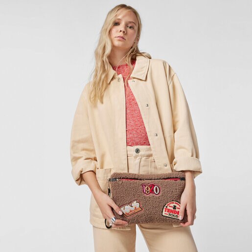 Сумка-клатч Amaya Joy цвета таупа