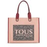 Large pink Amaya Kaos Icon Shopping bag