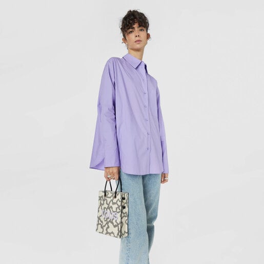 Beige Kaos Pix Pop Minibag