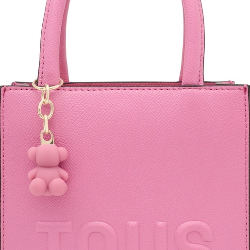 حقيبة بوب صغيرة باللون الوردي الداكن من تشكيلة TOUS Brenda