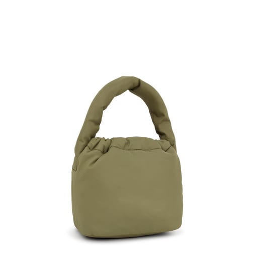 Neceser bombonera caqui TOUS Carol Soft