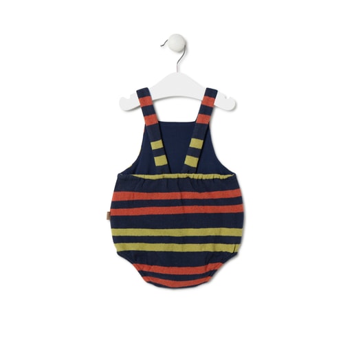 Baby romper in Blue navy blue