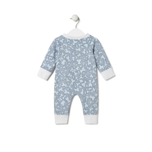 Baby playsuit in KaosP sky blue