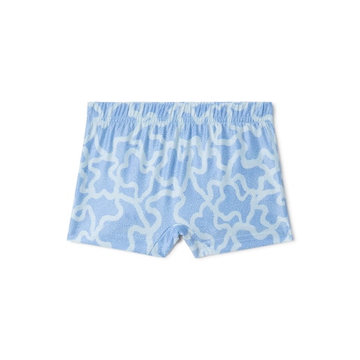 Fato de banho boxer de menino Kaos azul