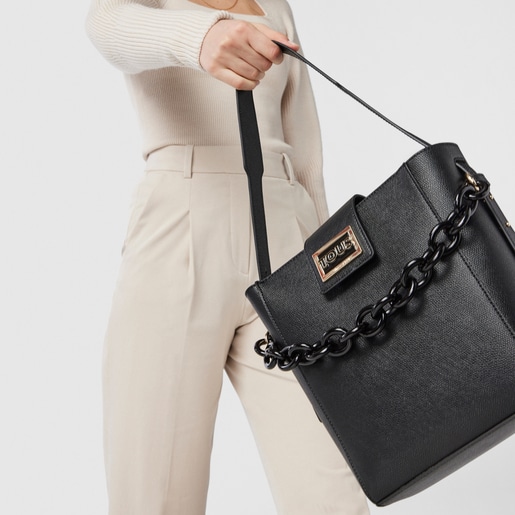 תיק כתף TOUS Funny קטן בצבע שחור