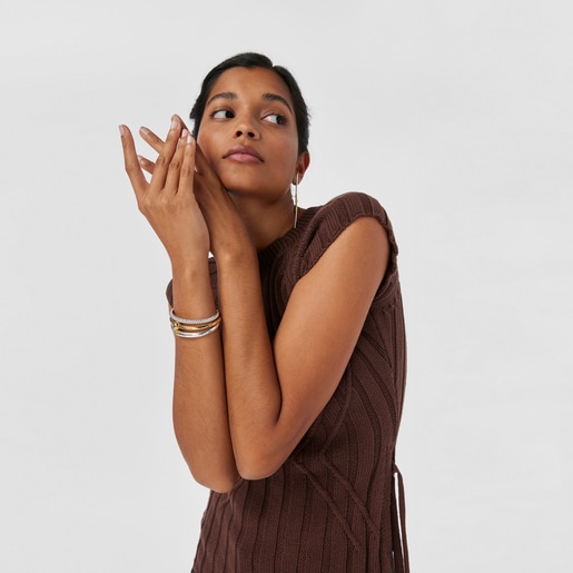 צמיד Lure מכסף ומוורמיל כסף