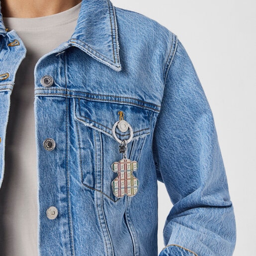 TOUS Script bear Key ring