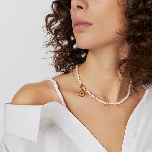 Gold Oursin Pendant