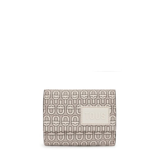 Cartera Flap beige TOUS MANIFESTO Essence