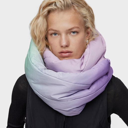 Mauve Muffler TOUS Pillow