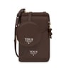 Brown TOUS Funny Hanging phone pouch with wallet