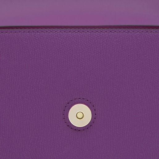 Sac à bandoulière violet petit TOUS Lucia