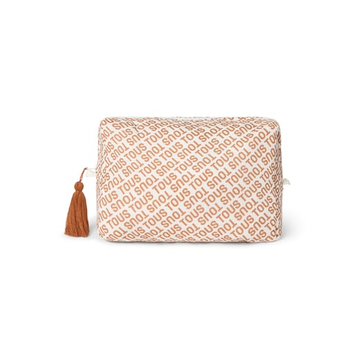 Toiletry bag in Classic orange