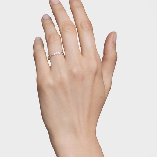 Silver Ring with stars TOUS Motifs