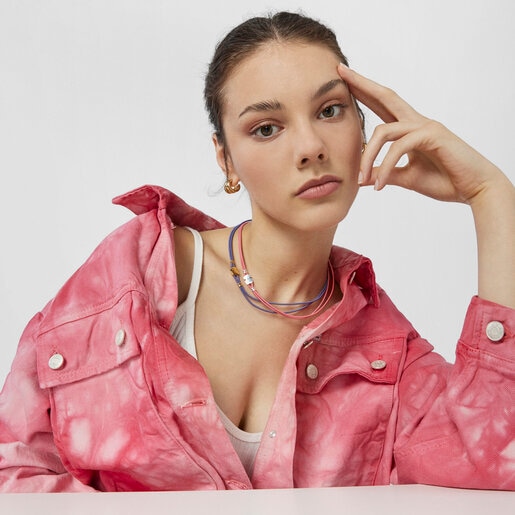 Collar elástico azul Sweet Dolls