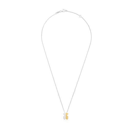 Collar bicolor y motivo oso 12 mm TOUS 1950