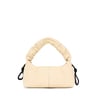 Saca mediana de piel beige TOUS Soft