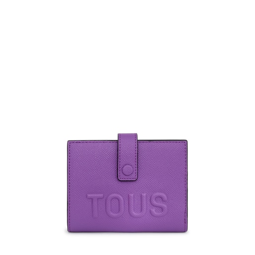 Lilac-colored TOUS La Rue Pocket Card wallet | TOUS