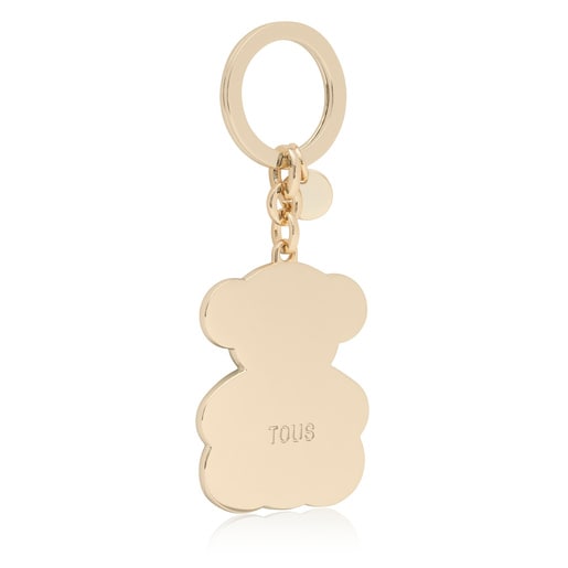 Blue Key ring TOUS Bear Faceted