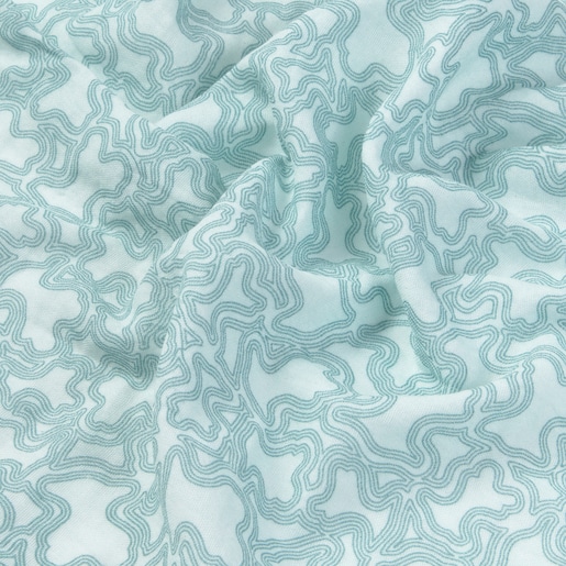Baby muslin in Muse green