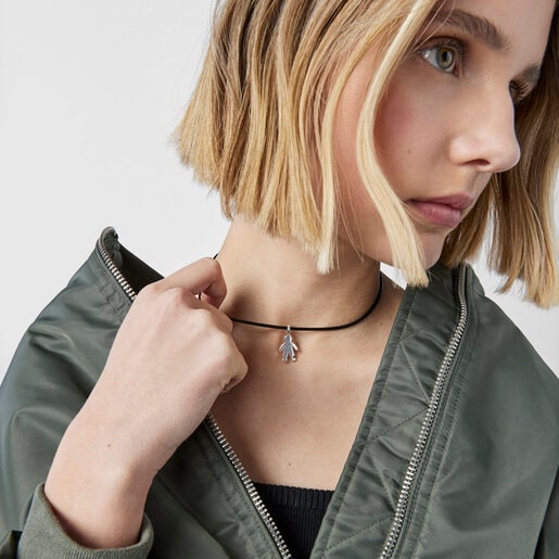 Silver Sweet Dolls boy Pendant