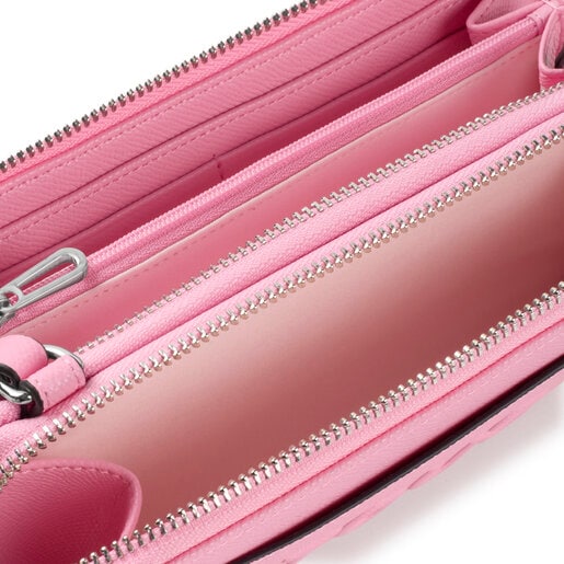 Pink Wallet-cellphone case TOUS La Rue New