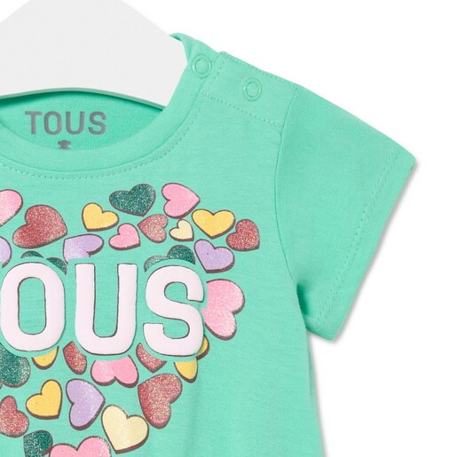 Hearts dress in Casual mist