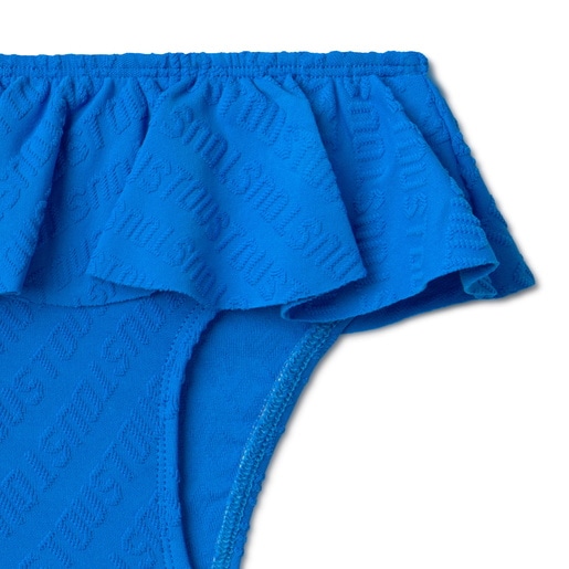 Culetín de niña Logo azul