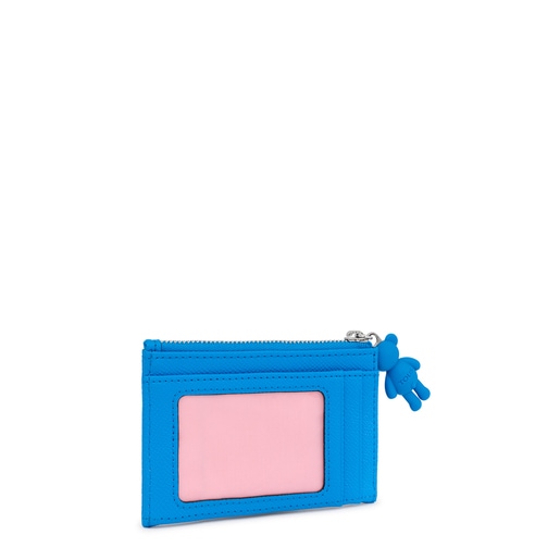 Tarjetero azul TOUS La Rue