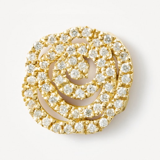 Aros de oro con diamantes TOUS ATELIER