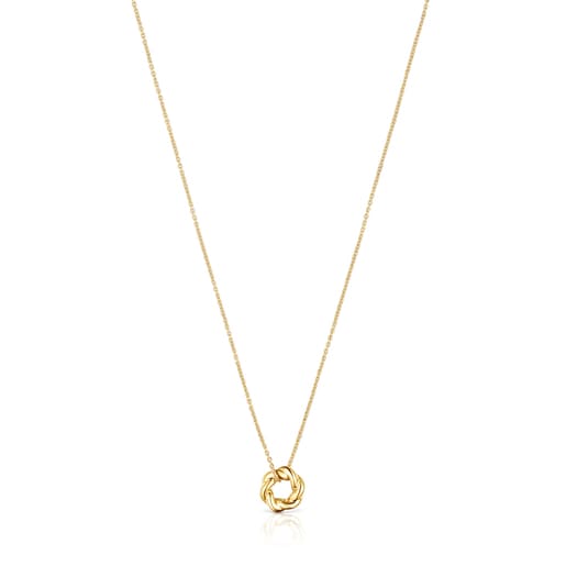 Gold Twisted Necklace | TOUS