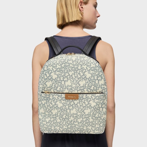 Beige and black Kaos Mini backpack