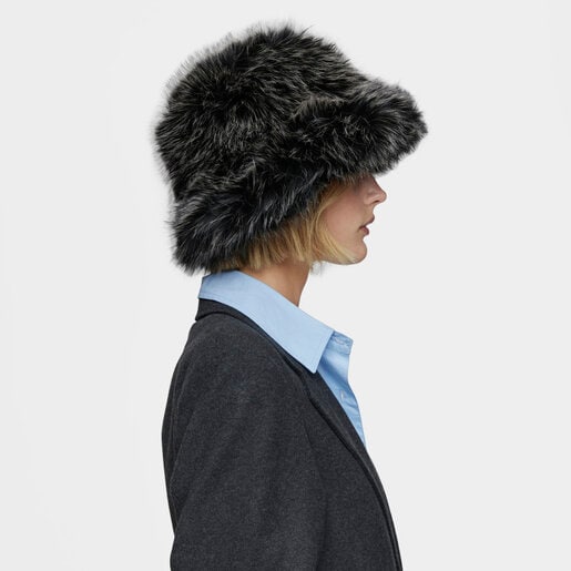 قبعة باللون الأسود من تشكيلة TOUS Carol Warm