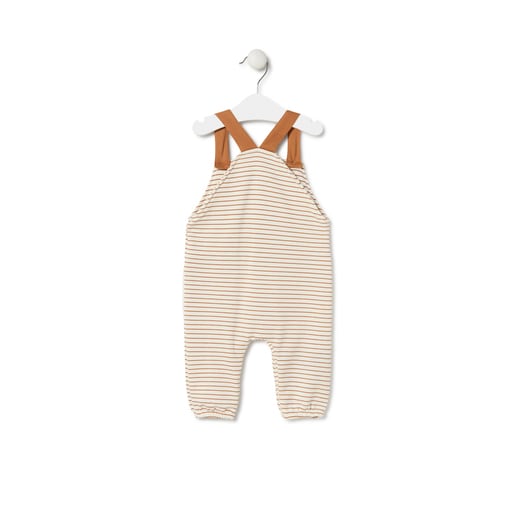 Baby romper in Classic orange