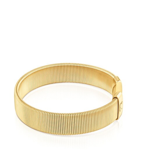 12 mm gold-colored steel Bangle Bulevar