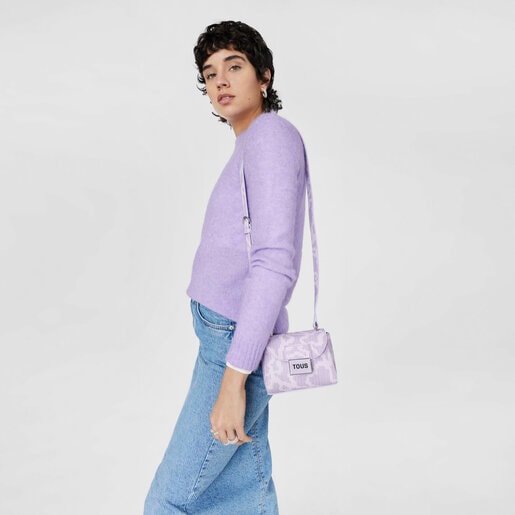 Mini bandolera malva oscura Kaos Pix