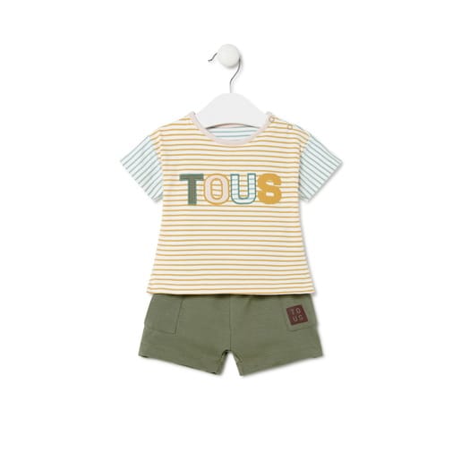 Baby boys outfit in Jungle one colour