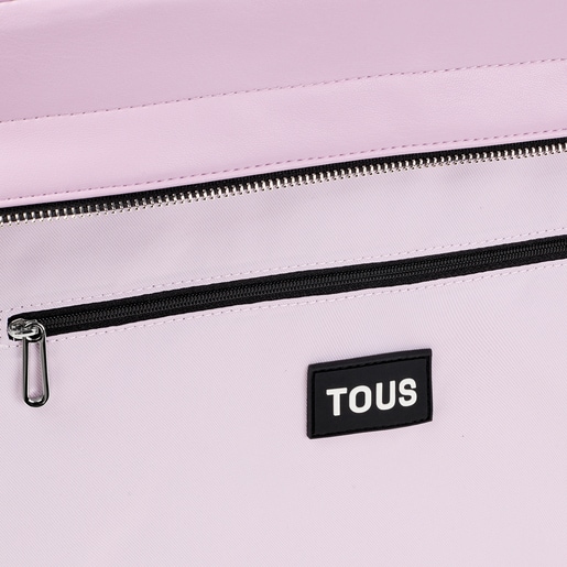 Large mauve Tote bag TOUS Carol