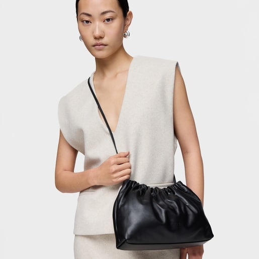 ブラックのクロスボディ・クラッチバッグ TOUS Cloud